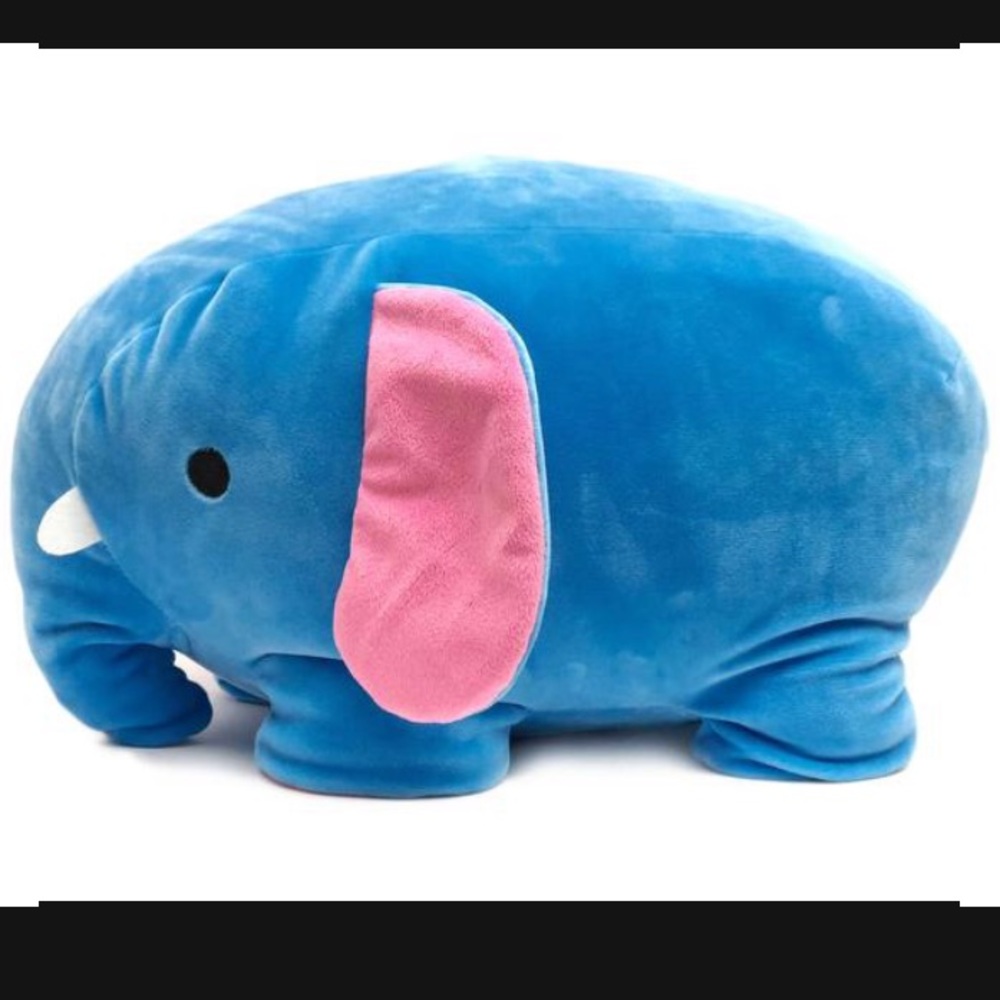 Mochi Puni Elephant Soft Big Plush Cushion 18"